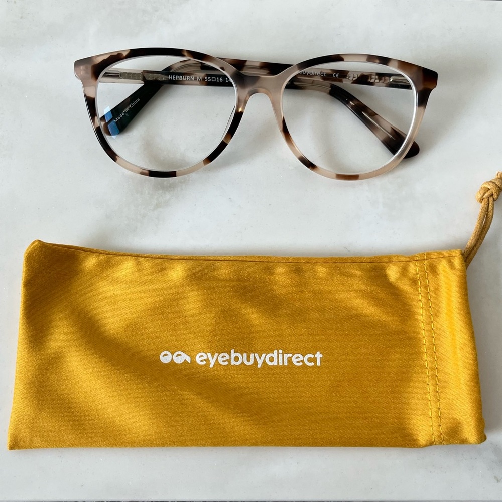 Eyebuydirect Hepburn Ivory Tortoise Prescription Eyeglasses